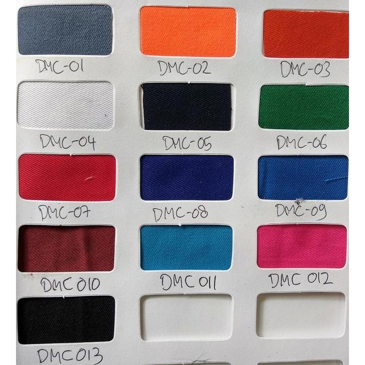 KAIN DRILL / TWILL PE (KODE : DMC) GROSIR