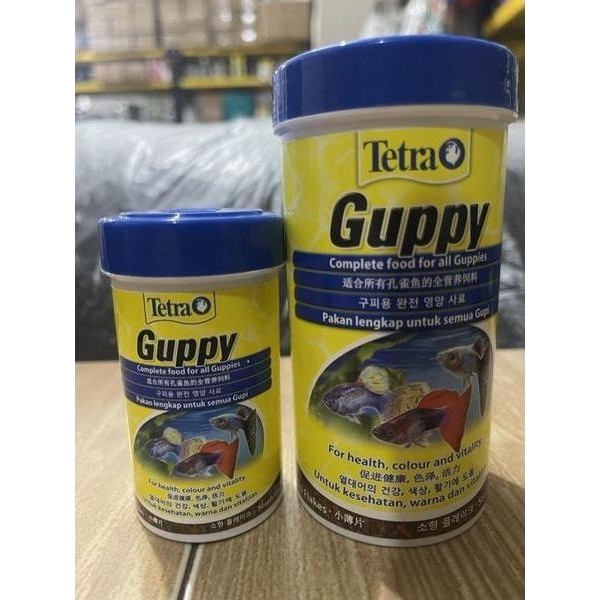 RAS TETRA GUPPY / MAKANAN GUPPY / MAKANAN IKAN KECIL