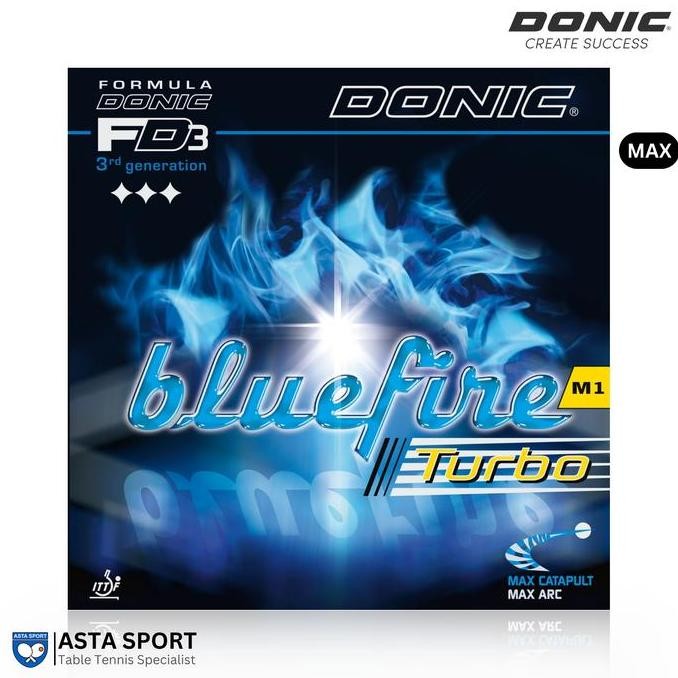 DONIC Bluefire M1 Turbo Karet Pingpong Rubber Tenis Meja