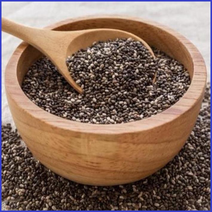 

GRANOVA - CHIA SEEDS HITAM ORGANIK PARAGUAY 500GR / ORGANIC BLACK CHIA SEEDS