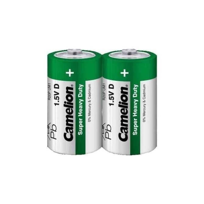 Camelion Super Heavy Duty D BP2 - Green