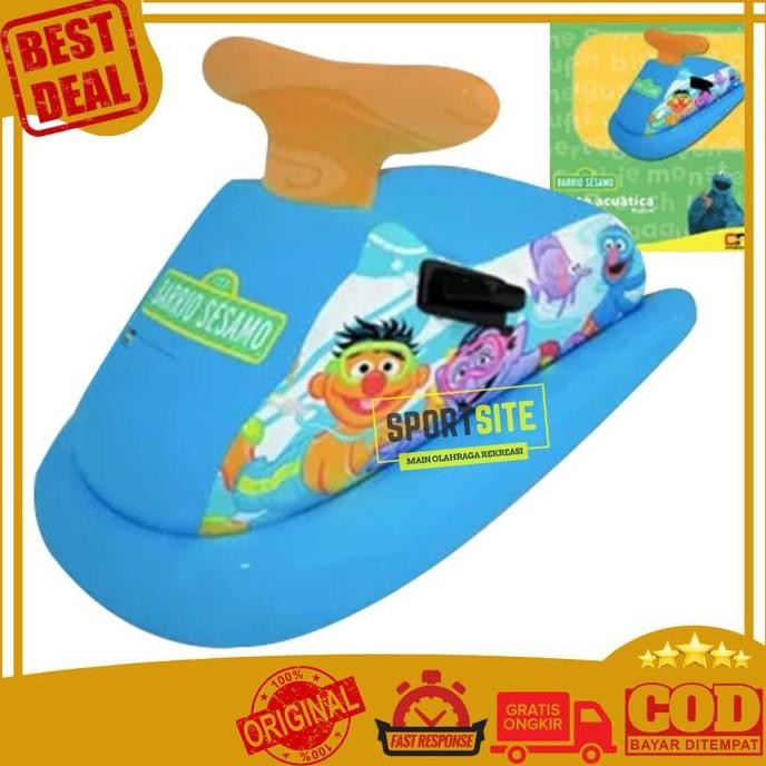 Moto Acuatica Sesame Street Barrio Jet Ski Boat Pelampung Renang Anak