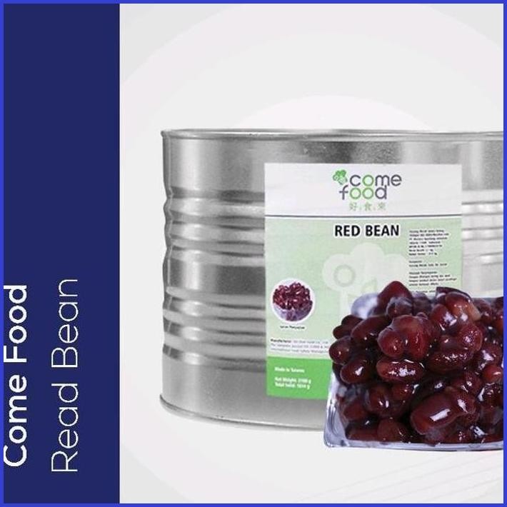 

COMEFOOD RED BEAN 2,1 KG / COMEFOOD KACANG MERAH TAIWAN TOPPING ORI WIJEN