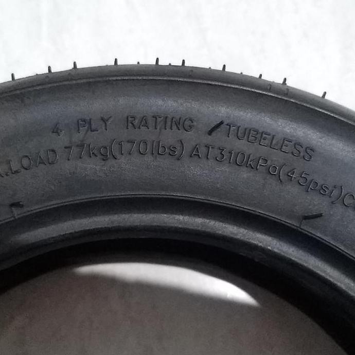 Ban skuter ukuran 10 x 2.5 - Ban scooter keranjang 10 x 2.5 - Tubeless