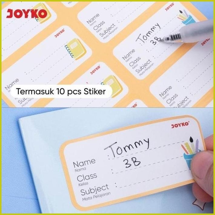 

JOYKO BUKU TULIS 1 PACK ISI 10 BUKU BERGARIS RULED NOTEBOOK NB-737