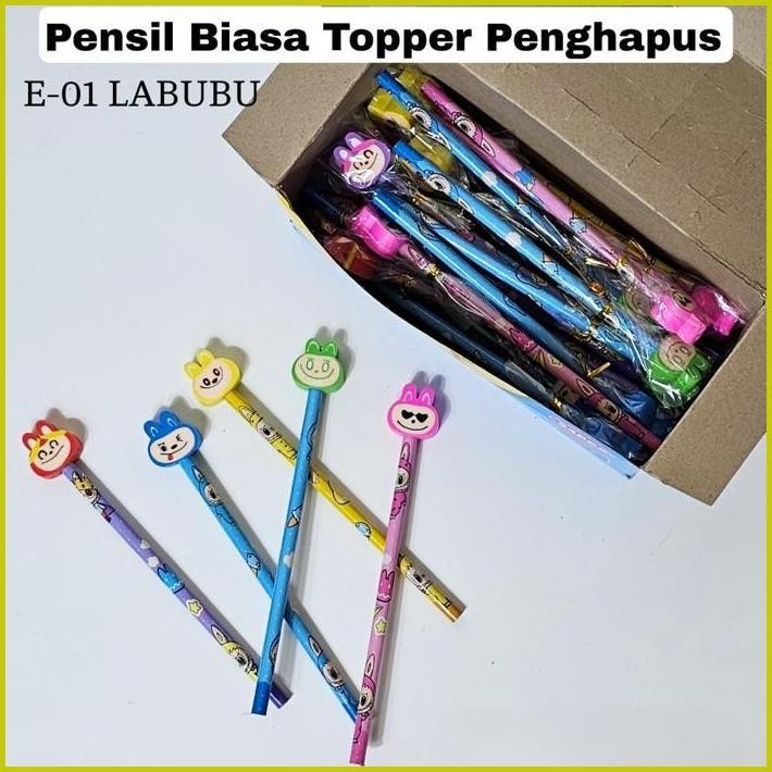 

PENSIL PENGHAPUS SUPER (1BOX=24SET)/PENSIL UNIK/PENSIL STIP/PENSIL HAPUSAN