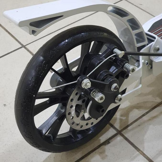 Otoped scooter scuter dewasa discbreake double suspension