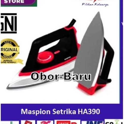 Maspion Setrika Ha390 Garansi Resmi Maspion Ha390 Ha 390