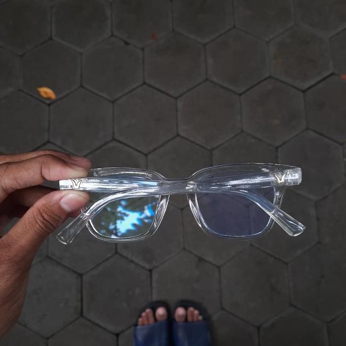 VINCENT SUNGLASSES CLEAR/CLEAR