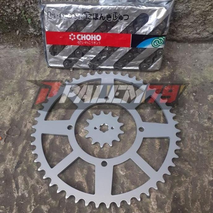 Ready  Gearset 520 KLX 150 S L BF G Dtracker Gear 13 50 Gir Depan Belakang