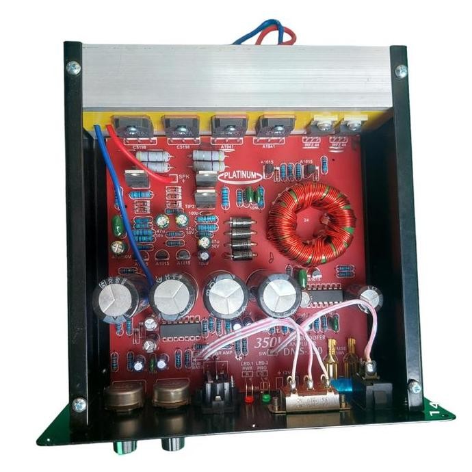 POWER AMPLI AMPLIFIER SUBWOFER MOBIL CAR MONOBLOCK DMS 350W 350 DMS 330 GIGABASS KIT PCB AMPLIFIER A