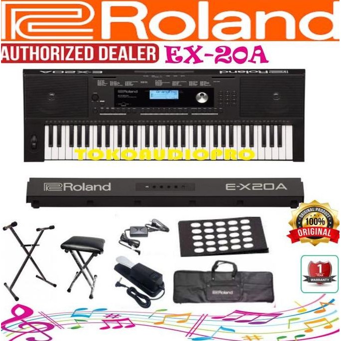 New  Roland Ex20A Keyboard Roland Arranger Keyboard Ex-20A