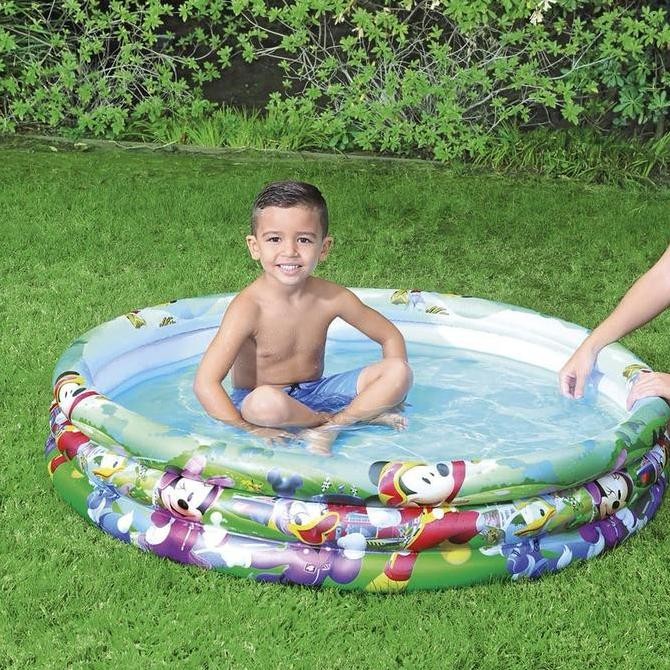 Bestway Mickey Mouse Roadster Racer #91007 125 cm. Kolam Renang Anak