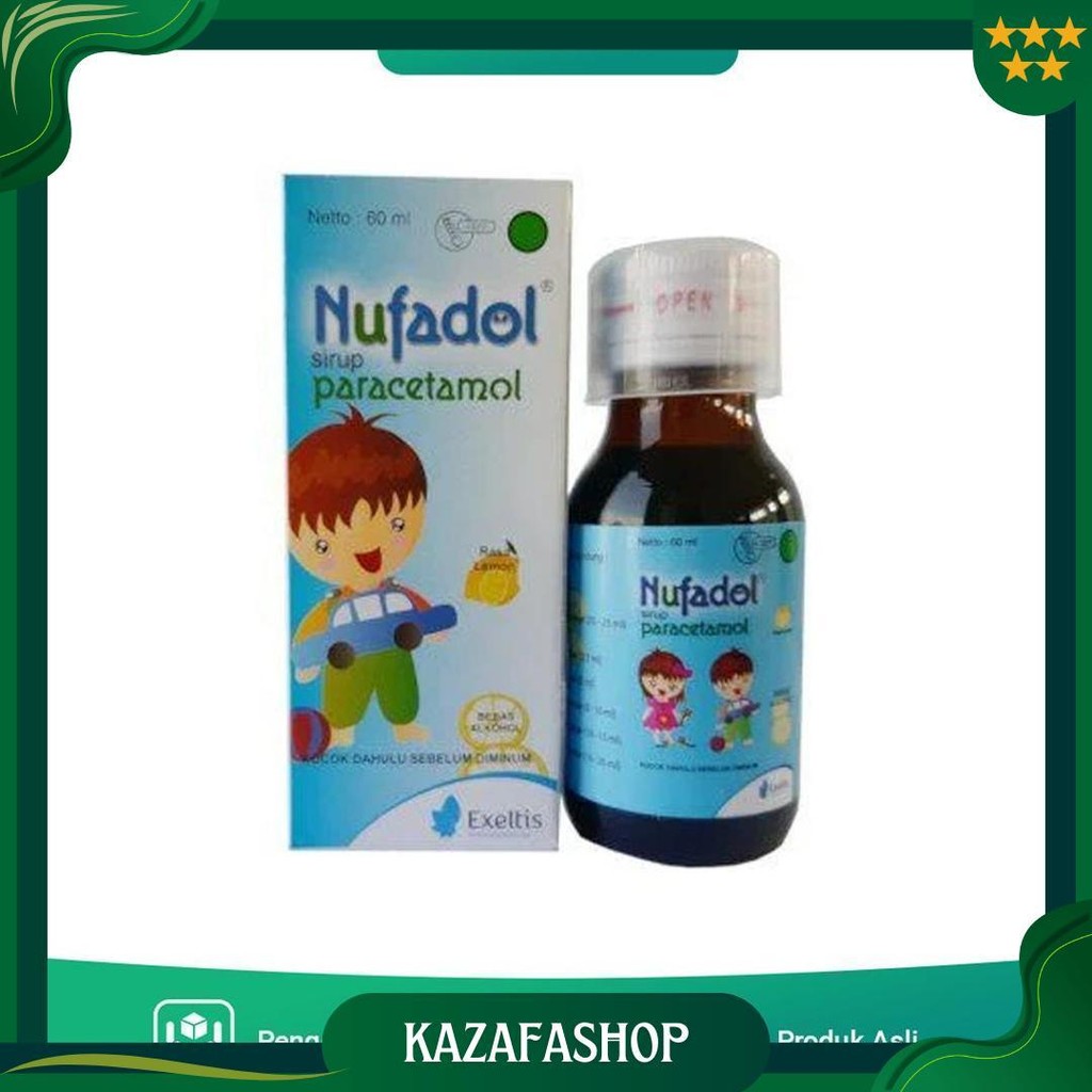 

Nufadol Syrup 60Ml Ori