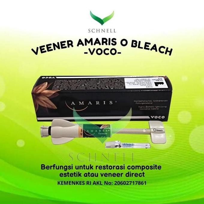 TERMURAH - Veneer composite/veneer gigi super white VOCO Germany Amaris O Bleach Default