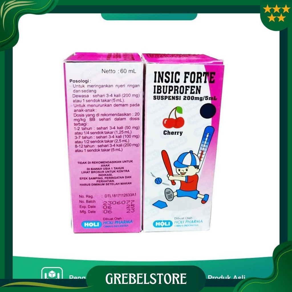 

Insic Forte Syrup 60Ml Promo