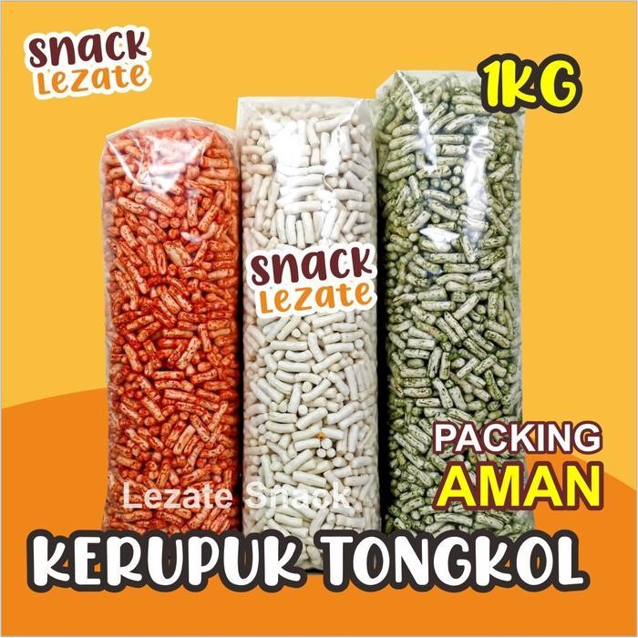 

DD Kerupuk Ikan Tongkol 1 KG Gurih Renyah / Pilus Ikan Tongbal