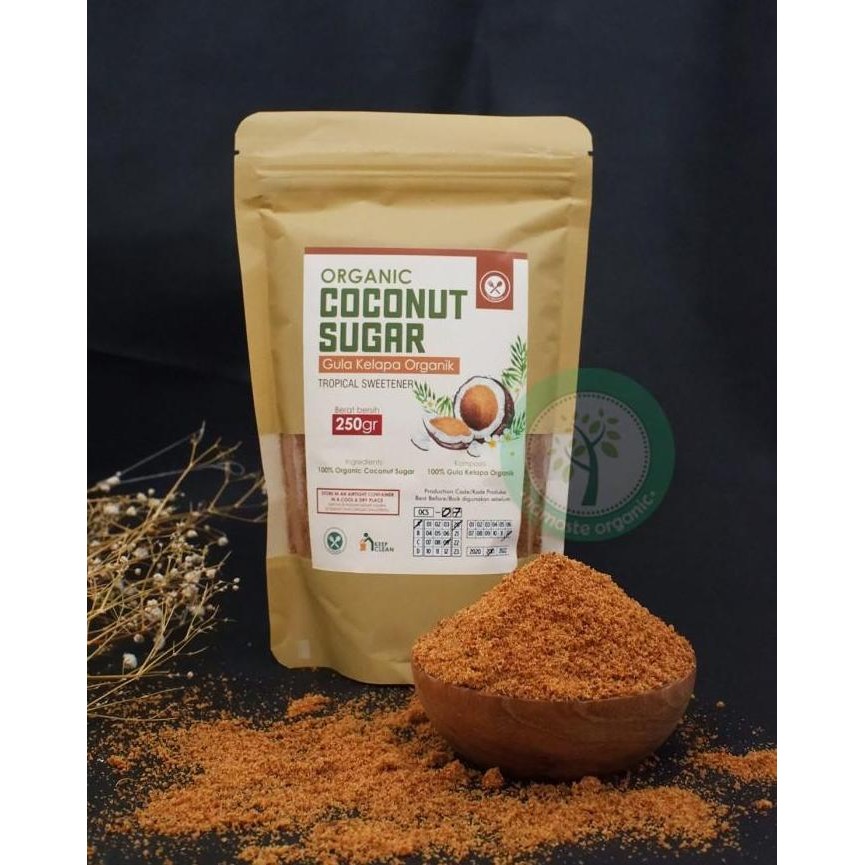 

ORGANIC COCONUT SUGAR - GULA KELAPA ORGANIK 250GR