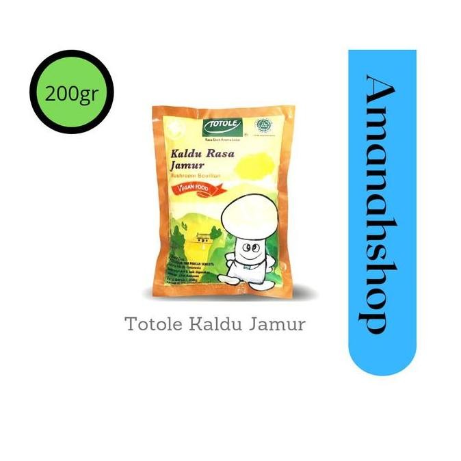

Penyedap Rasa Totole Kaldu Jamur 200g Bumbu Masak Serba Guna Istimewa