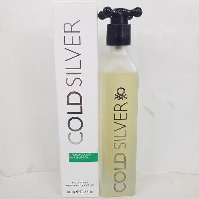 Parfum Original Benetton Cold Silver 100 ml EDT