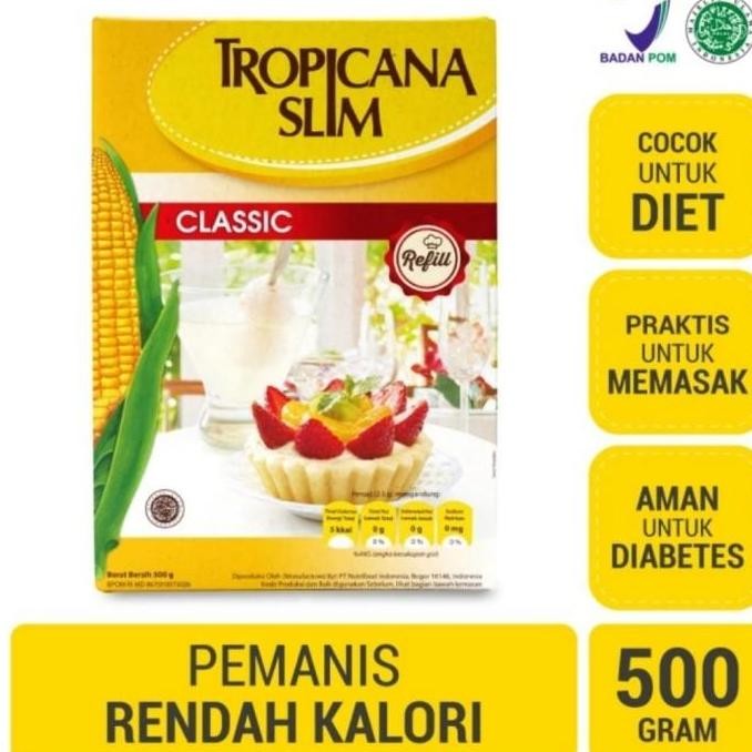 

Tropicana Slim Classic Refill 500gr-Tropicana slim clasic 500gr