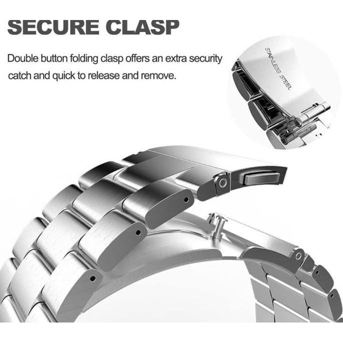 STAINLESS STEEL METAL BAND STRAP TALI JAM XIAOMI MI WATCH S1 ACTIVE