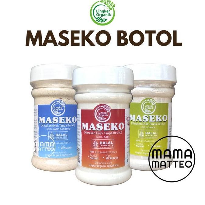 

LINGKAR ORGANIK Maseko Kaldu Sehat Non MSG Kemasan Refill & Botol