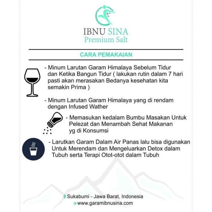 

Garam Himalaya Ibnu Sina 500gr Kesehatan