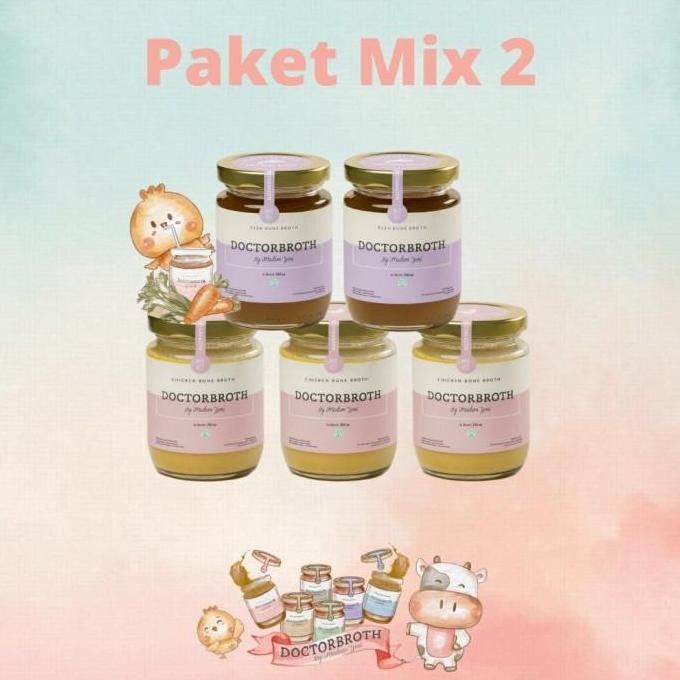 

Doctor Broth Mix Chicken & Fish Broth