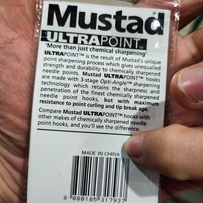 pancing mata kail mustad live bait hoodlum kail laut