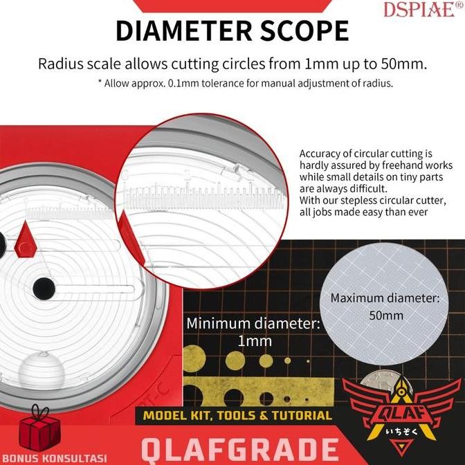 

Pemotong Lingkaran Circular Cutter Dsapie