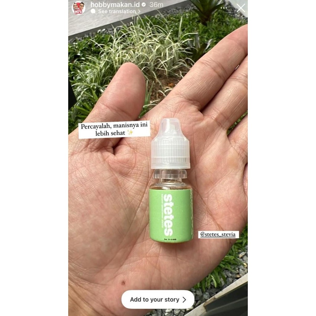 

! Gula Stevia Drip Sweet 30 ml Gula Diabetes Nol Kalori