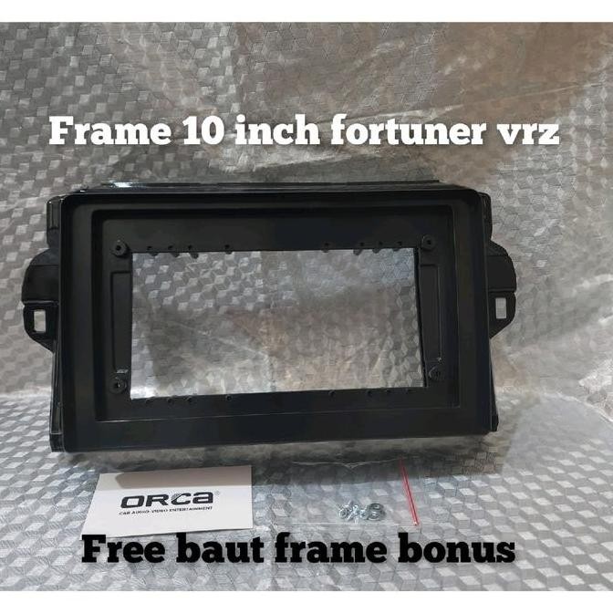 // Frame Head Unit Android 10 Inch Mobil Fortuner Vrz //