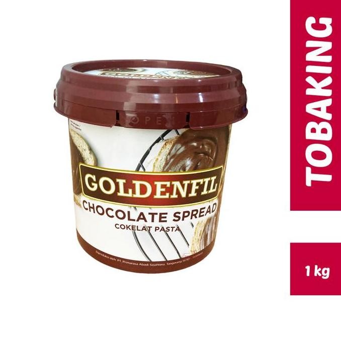 

GOLDENFIL Chocolate Spread 1kg selai coklat pasta