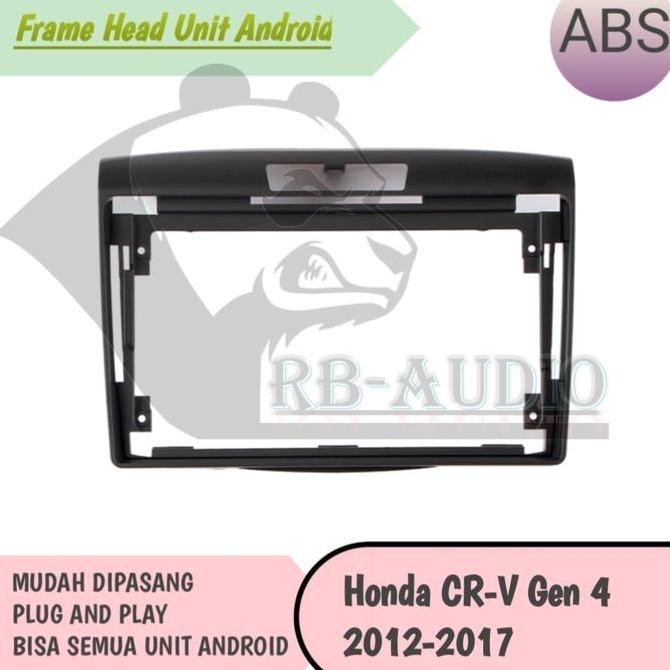 // Frame Headunit Android 9 Inch Honda Crv Gen 4 2012-2016 //