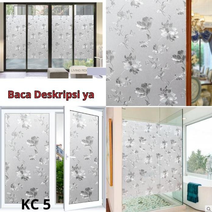 Termurah Sticker Stiker Kaca Hologram Sunblas Sunblast Kaca Wall Sticker Setiker Wallpaper Pintu Jen
