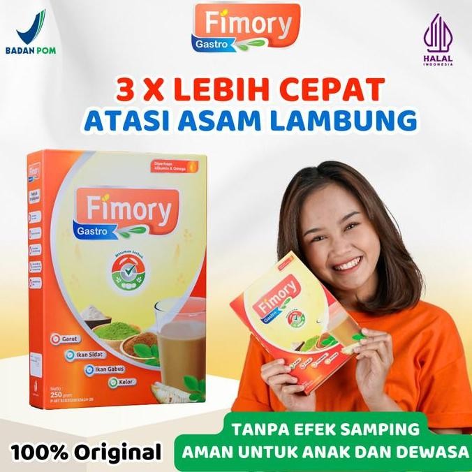 

FIMORY GASTRO 250 Gr - Minuman Sehat Umbi Garut Atasi Asam Lambung