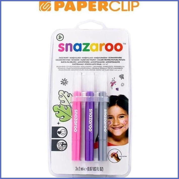 

STOCK NEW FACE PAINTING SNAZAROO BRUSH PEN FANTASY 1180141SN TERLARIS