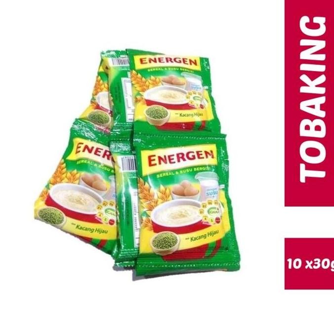 

Energen kacang hijau sereal renceng 10 x 30 gr