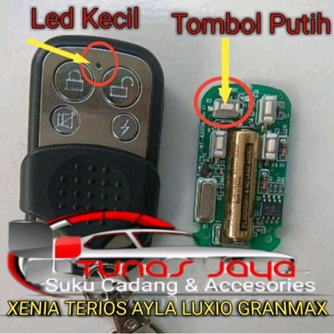 Promo REMOT ALARM ORIGINAL MOBIL XENIA TERIOS AYLA GRANMAX LUXIO COD