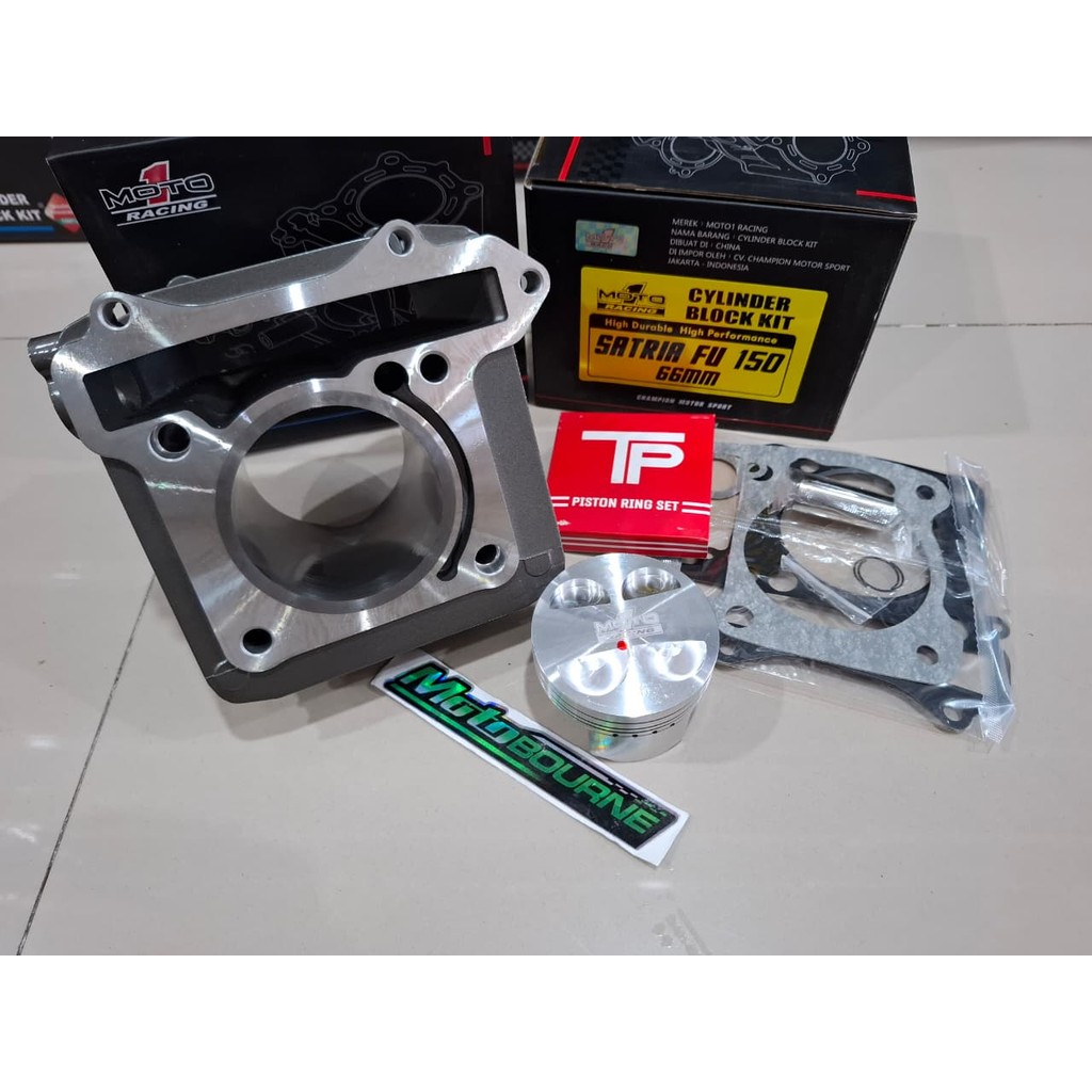 Blok seher Moto1 cylinder blok Satria Fu 66MM Moto1 Racing