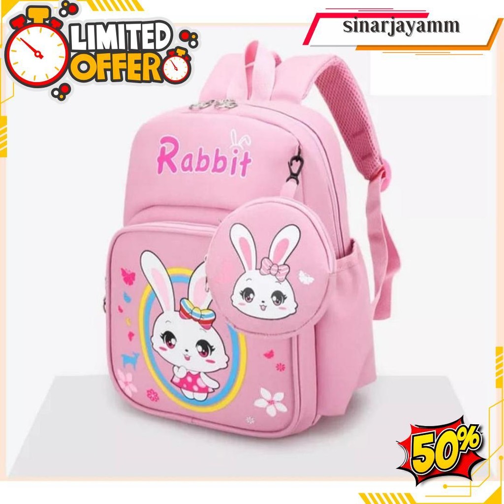 Alika Bag - Tas Ransel Anak Wanita Ransel Tahan Air Fashion Korean Style Gratis Ongkir