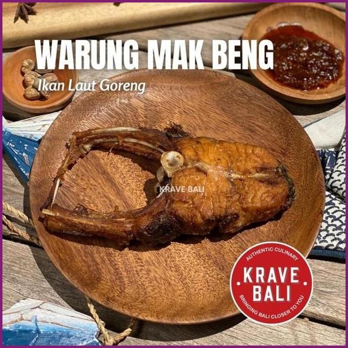 

STOCK READY KRAVE BALI IKAN LAUT GORENG WARUNG MAK BENG 170 GRAM - MAKANAN KHAS BALI ASLI TERBARU