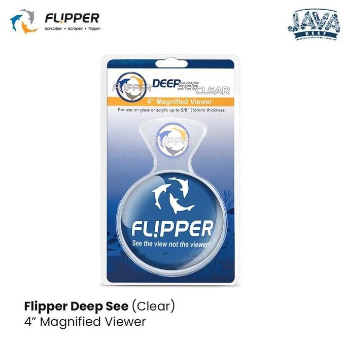 

Flipper DeepSee (CLEAR) Magnified Magnetic Viewer 4" Kaca Pembesar CO
