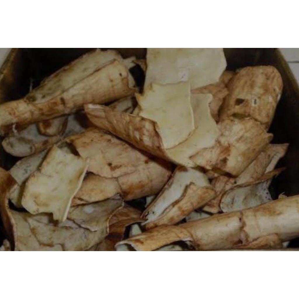 

kulit singkong segar cocok untuk d konsumsi berat (500grm)