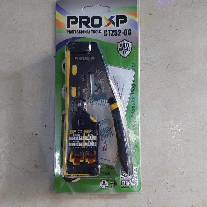 PROXP CRIMPING TOOLS CTZS2-06 EZ CTZS2 06 Tang Crimping Anti Gagal / Tools 6088