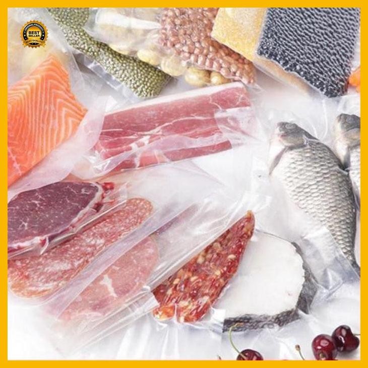 (Terbaru) Hl Plastik Vacuum Sealer Emboss Roll 20X500Cm Bestseller