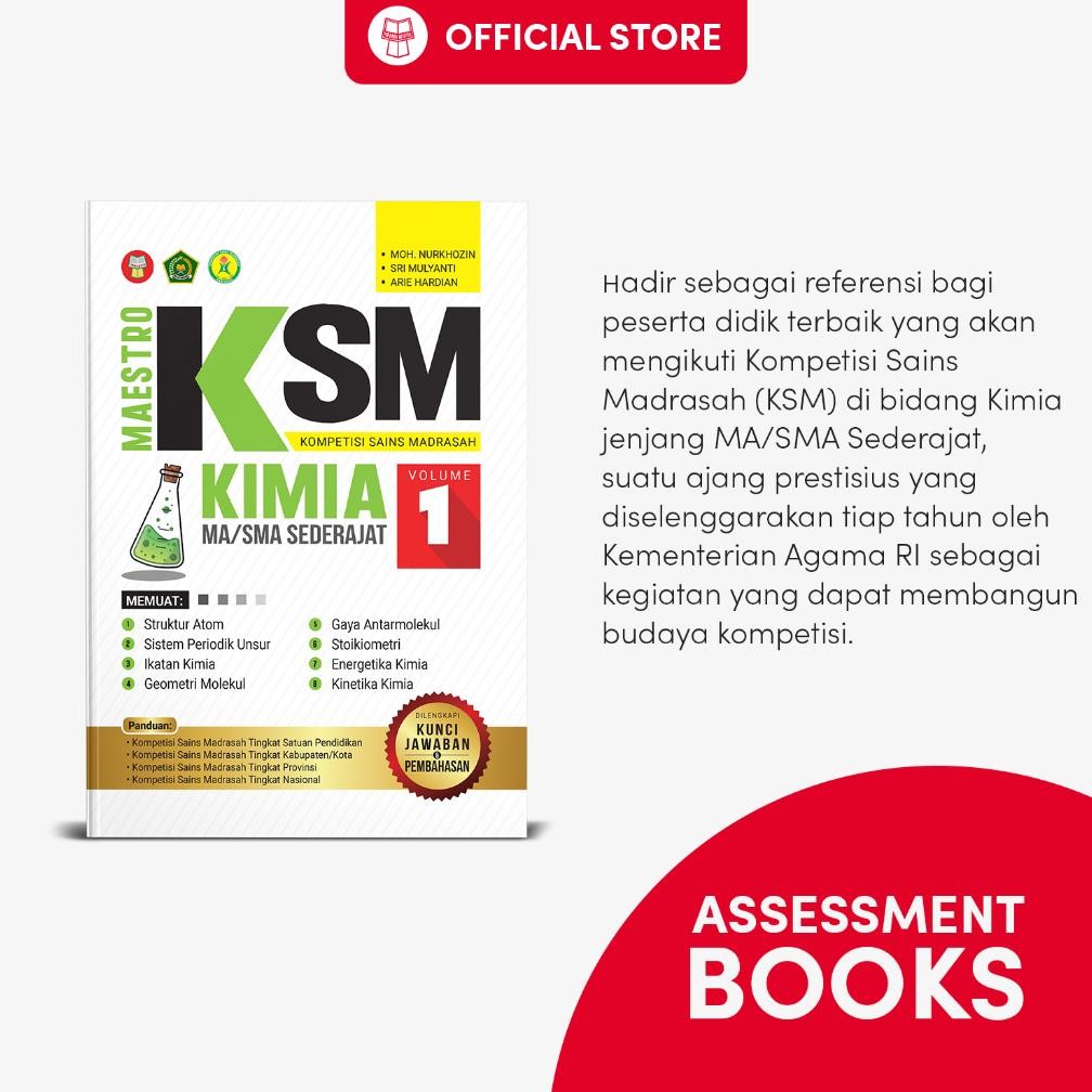 Premium Yrama Widya - Buku Maestro Ksm Kimia Ma/Sma Volume 1 Premium
