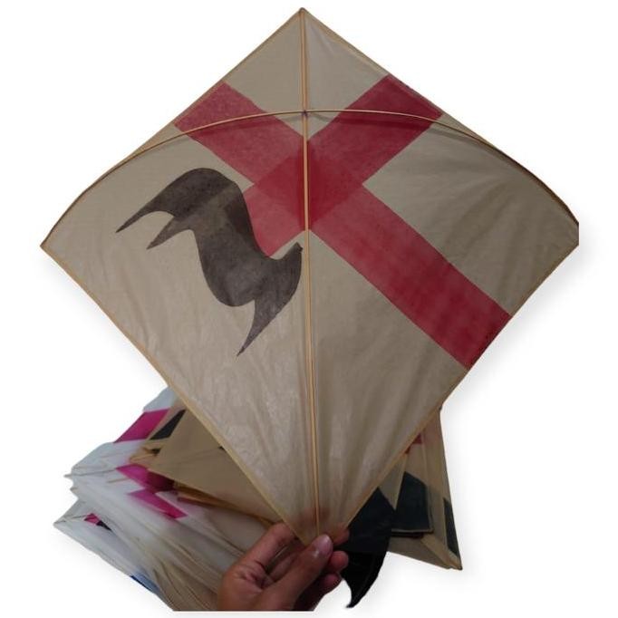 Layangan Aduan Seot / layang-layang Mainan Tradisional - Motif Random