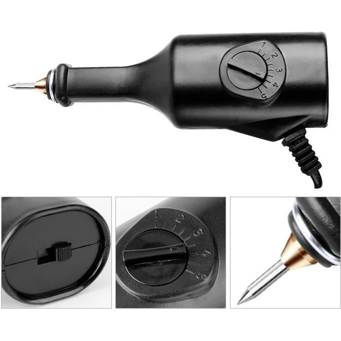 Mesin Ukir Listrik Electric Carving Engraving Pen Pulpen Ukir Listrik Alat Grafir Serbaguna untuk Ka